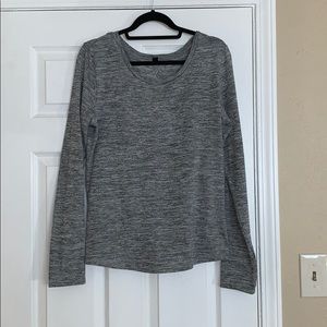 Reflex Open-back Sweater with Thumbholes